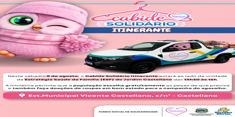 CABIDE SOLIDÁRIO CHEGOU NO CASTELLANO!