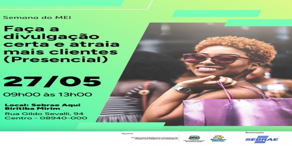 VEM AÍ A SEMANA DO MEI 2026!