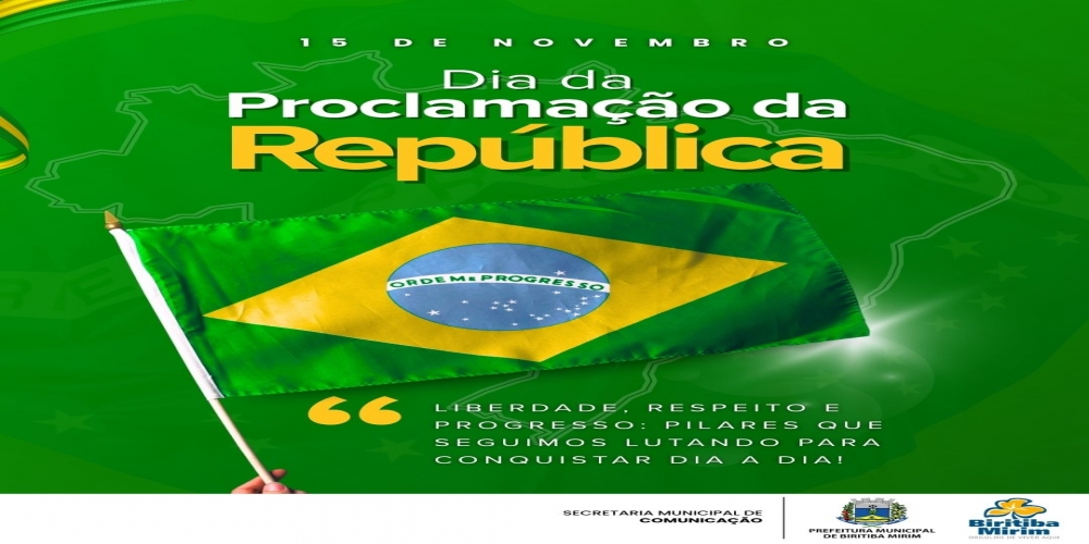 PROCLAMAO DA REPBLICA: 15 DE NOVEMBRO