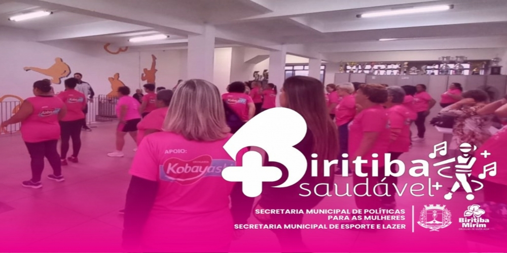 BIRITIBA + SAUDVEL ABRE NOVAS TURMAS!