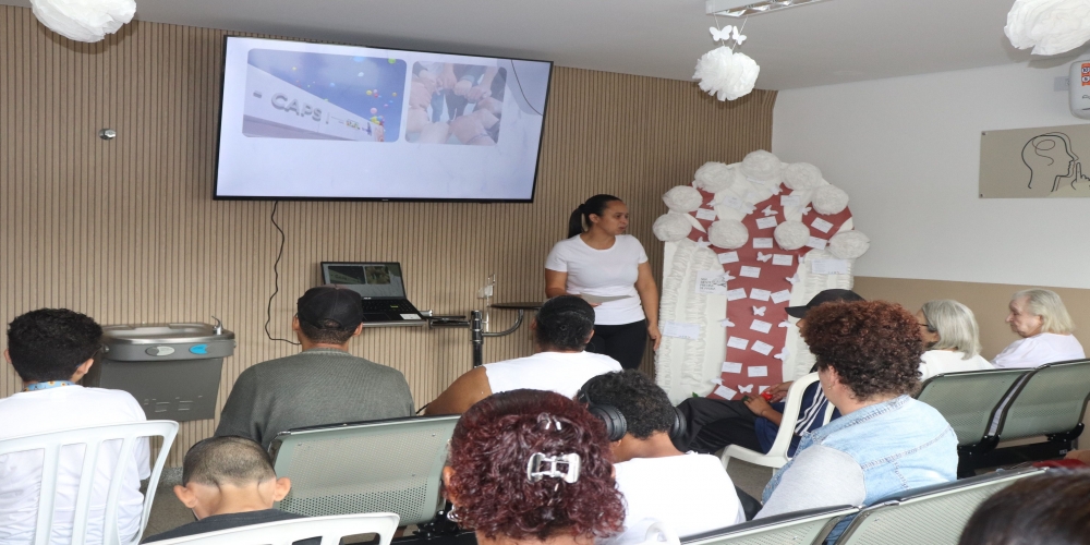 CAPS I INICIA A PROGRAMA��O DE ANIVERS�RIO COM A��O DO JANEIRO BRANCO