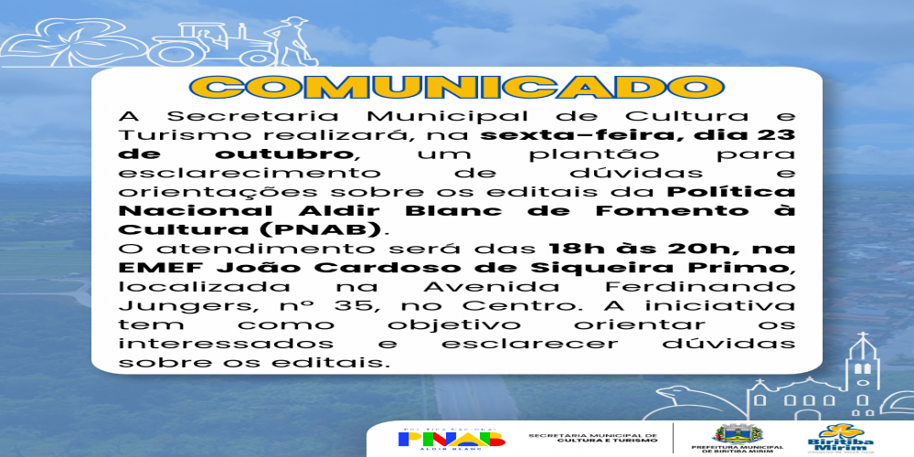 COMUNICADO