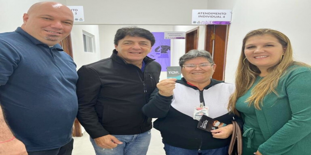 EMISSÃO DO CARTÃO TOP ACONTECE ENTRE HOJE E AMANHÃ NO CRAS