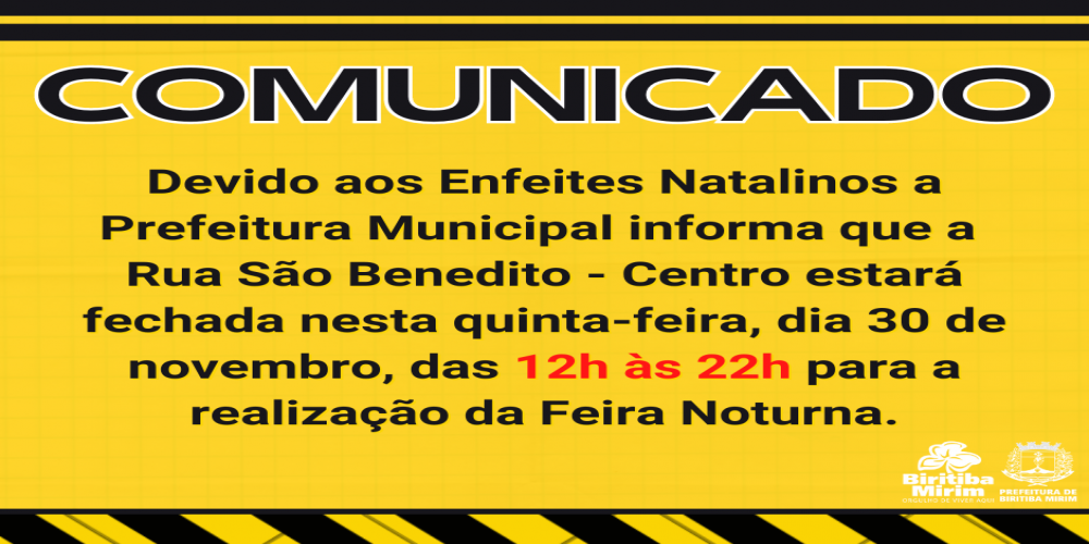 COMUNICADO!